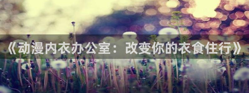 age动漫樱花：《动漫内衣办公室：改变你的衣食住行》